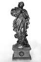 2 statuettes-reliquaires : saint Symphorien et Vierge de l'Immaculée Conception