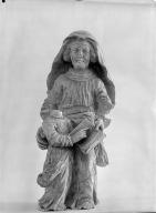groupe sculpté : L'Education de la Vierge