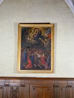 tableau et son cadre : l'Assomption