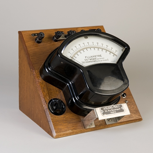 instrument de mesure électromagnétique (fluxmètre 176 Pekly)