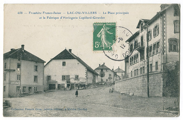 l'horlogerie à Villers-le-Lac