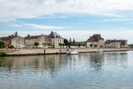 Les ports de la Saône navigable en Bourgogne-Franche-Comté