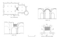 peinture monumentale : anges portant les instruments de la Passion et assemblée de saints