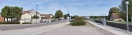 mairie-école d'Ecuisses (paysages du canal du Centre)