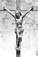 croix (statuette) : Christ en croix