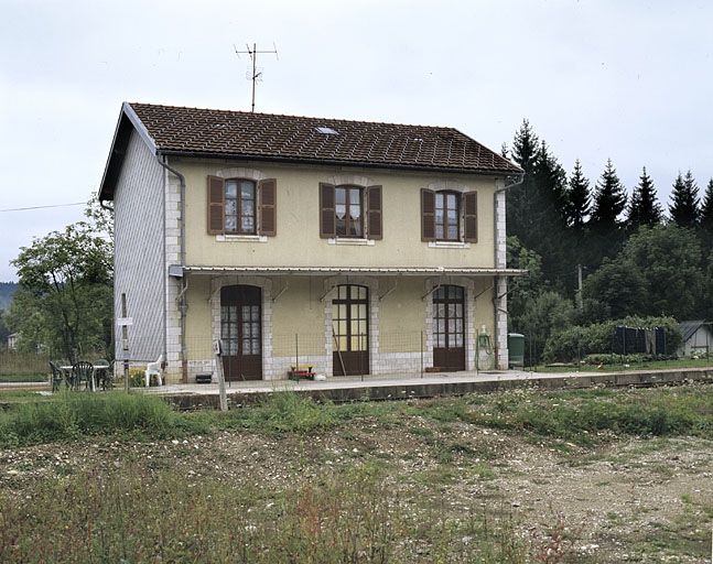 gare de Morbier (voie ferrée Andelot - La Cluse)