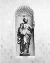 2 statues : saint Pierre et saint Paul