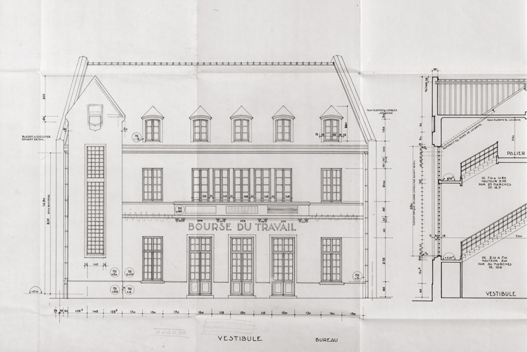 bourse du travail puis école de danse dite Maison de la Danse