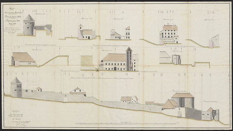 enceinte urbaine de Salins