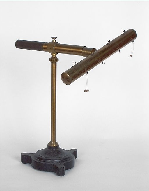 instruments (2) de démonstration en électrostatique n° 9 : conducteurs cylindriques munis de pendules