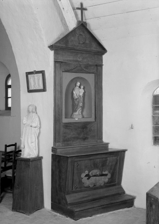 autel (2), retable (2, en pendant, autel tombeau, retable architecturé)