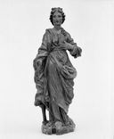 statue (statuette) : sainte Catherine