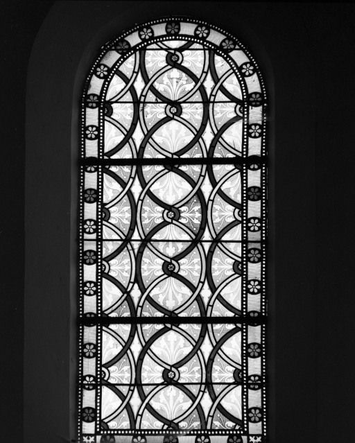 verrières (8, baies 1 à 8), verrière figurée, verrière décorative