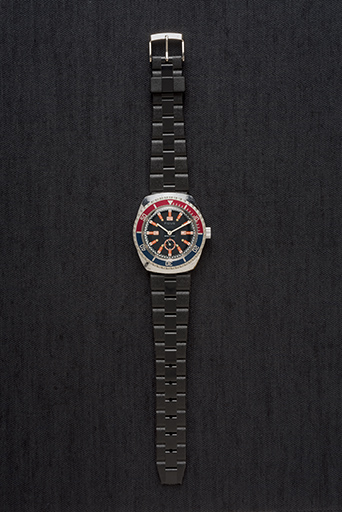 montre-bracelet mécanique de plongée Fidus