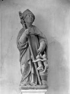 groupe sculpté : Saint Nicolas ressuscite les trois petits clercs