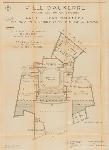 maison du peuple et théâtre municipal