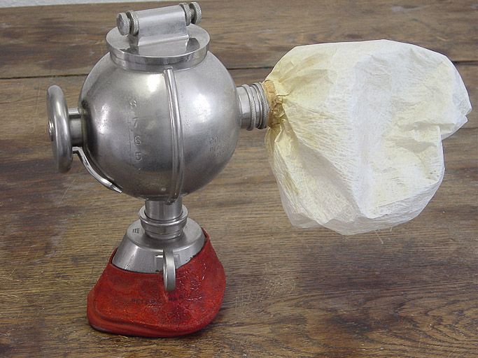 instruments de chirurgie : quatre masques d'Ombrédanne