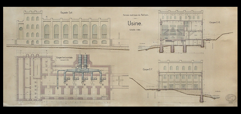 centrale hydroélectrique du Refrain