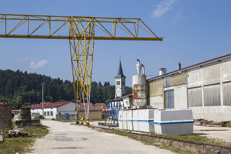 gare de Frambouhans puis usine d'éléments préfabriqués Personeni