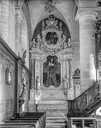 2 autels, 2 retables, 2 gradins d'autel, 2 tableaux (autels secondaires)