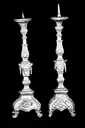 6 chandeliers d'autel