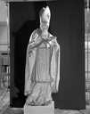 2 statues : saint Ambroise et saint Augustin