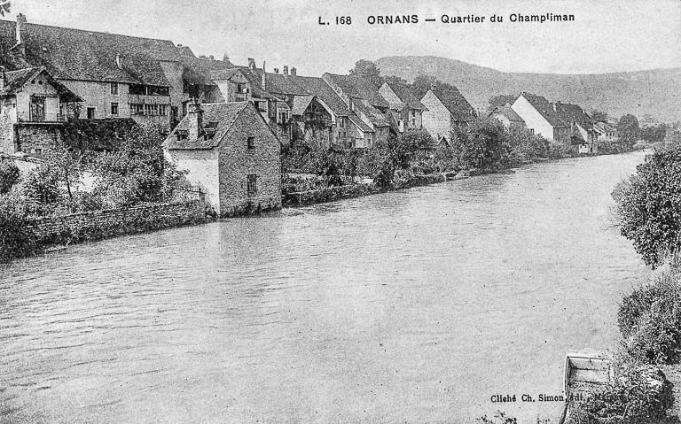 présentation de la commune d'Ornans