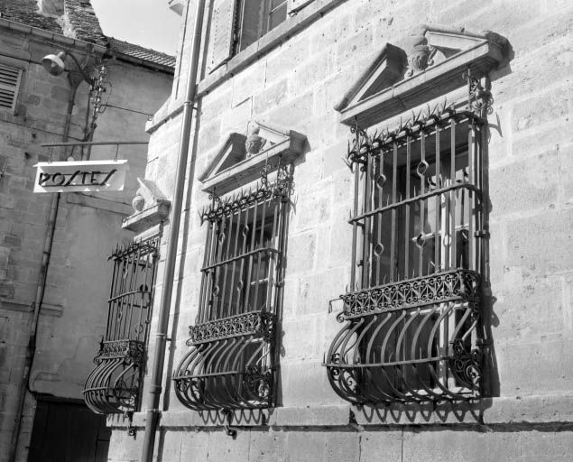 hôtel Sanderet de Valonne, actuellement poste