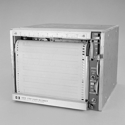 instrument d'enregistrement (enregistreur électronique Hewlett-Packard)