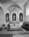 2 autels, 2 retables (autels secondaires)