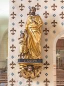 groupe sculpté (2) : saint Anne et la Vierge, saint Joseph et l'Enfant Jésus