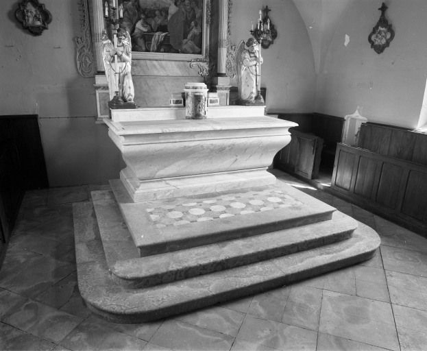 maître-autel et son tabernacle