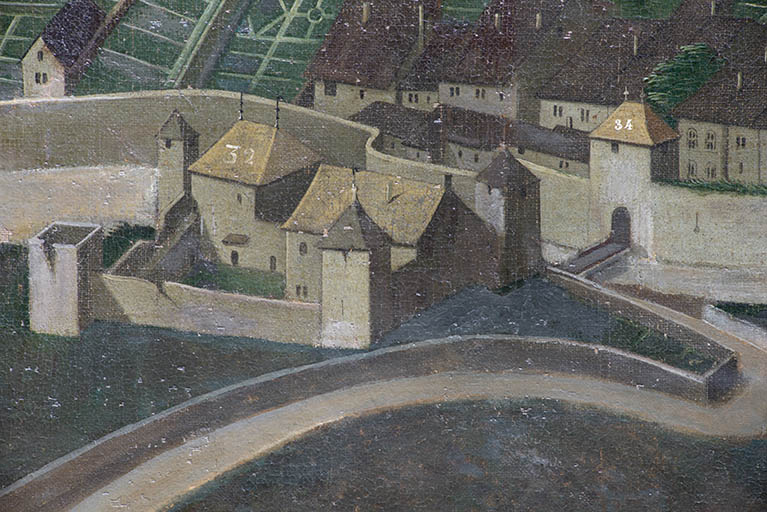 enceinte urbaine de Salins