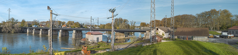 pont ferroviaire d'Auxonne