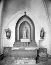 autel, retable, tabernacle, gradin d'autel (autel secondaire nord)
