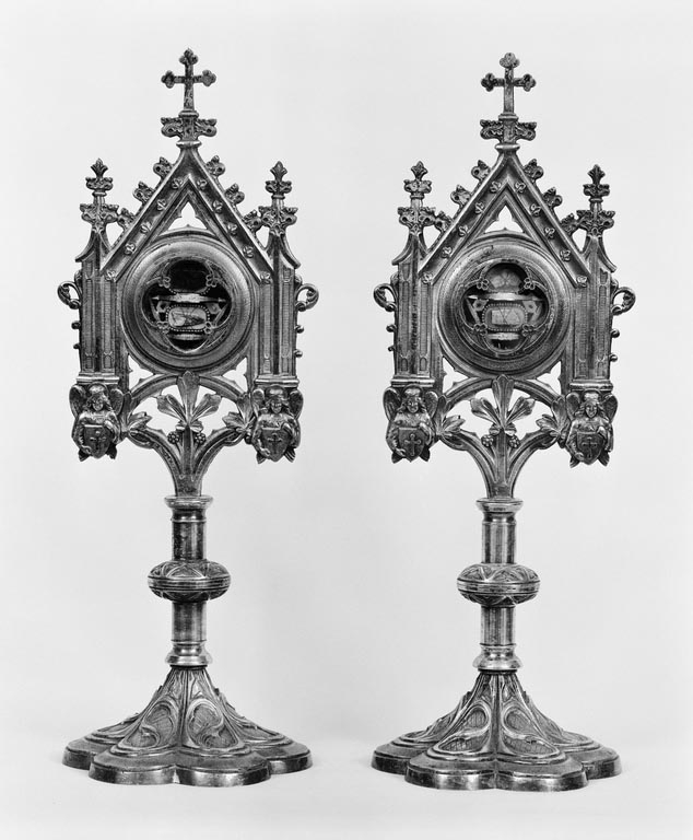 paire de reliquaires