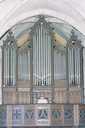 orgue (grand orgue) et tribune d'orgue