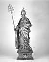 statuette-reliquaire : saint Corneille