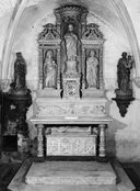 autel, retable, tabernacle (autel table, retable architecturé) (n° 1)