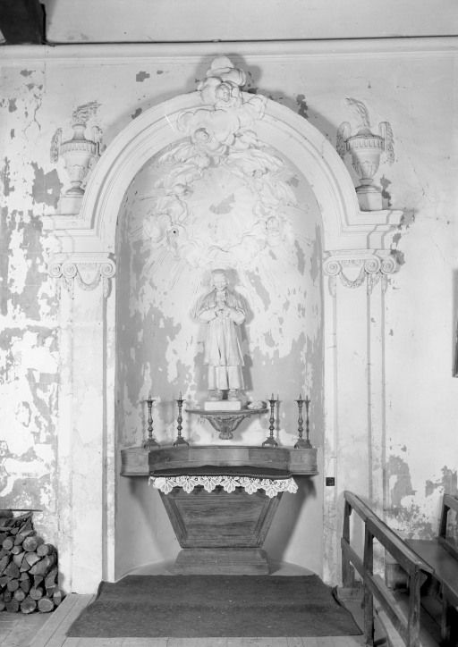 retable (2, retable architecturé à niche, en pendant)