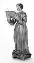 statuette : sainte lisant