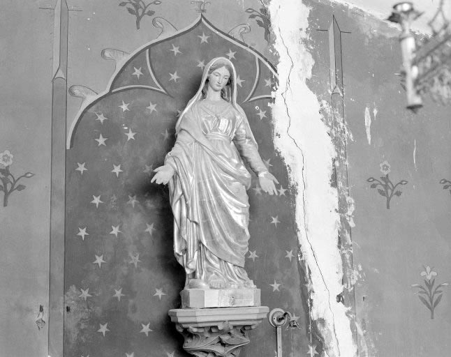 statue : Vierge de l'Immaculée Conception