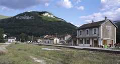 gare de Lavans - Saint-Lupicin (voie ferrée Andelot - La Cluse)