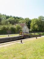 site de l'écluse 75, dite de Bailly (canal du Nivernais)