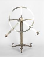 instrument de mesure des angles de réfraction : réfractomètre dit appareil de Silbermann