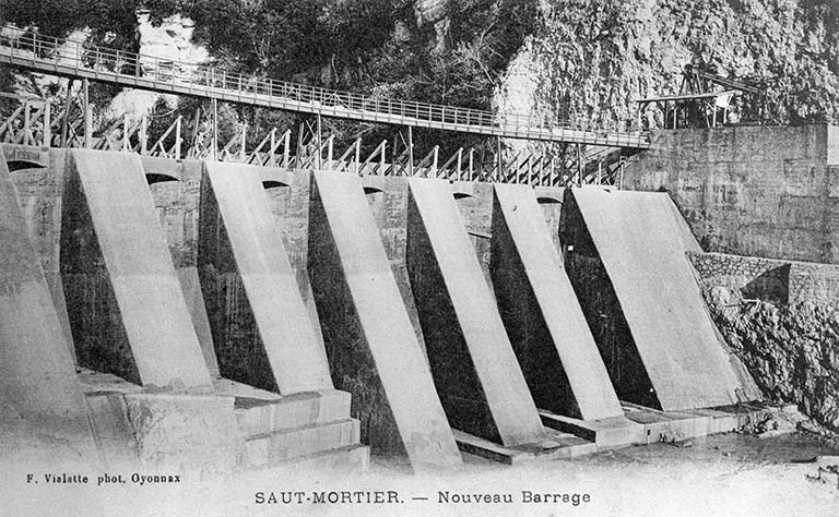 centrale hydroélectrique du Saut-Mortier