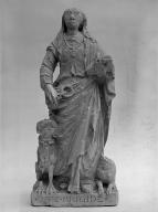 statuette : Sainte Brigide d'Irlande