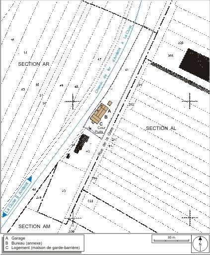 halte de voyageurs puis gare dite station d'Arbent (voie ferrée Andelot - La Cluse)
