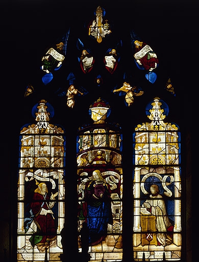 vitraux de l'église Notre-Dame de l'Assomption