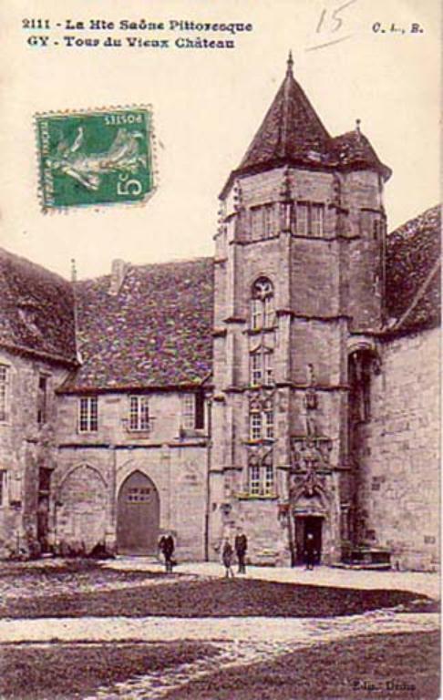 Les châteaux et les demeures de la commune de Gy
